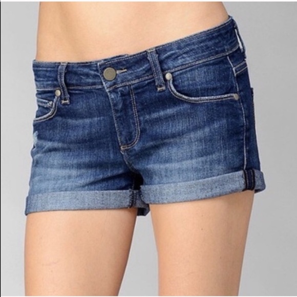 PAIGE Pants - Paige Jimmy Jimmy Cuffed Jean Shorts